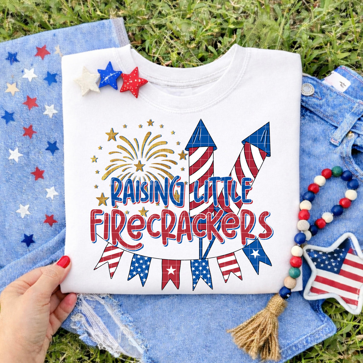 Rasing little firerackers (DD) DTF Transfer