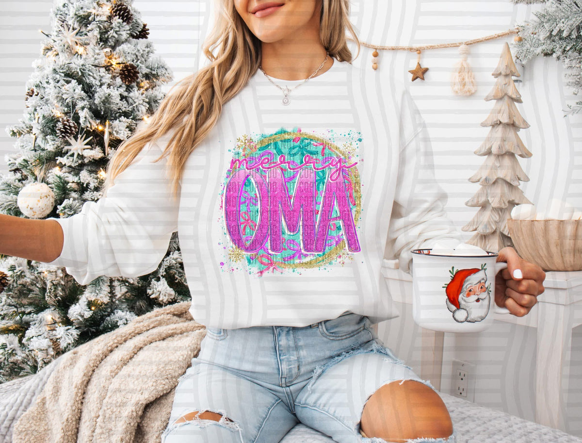 Merry OMA CAPLINGER DTF Transfer