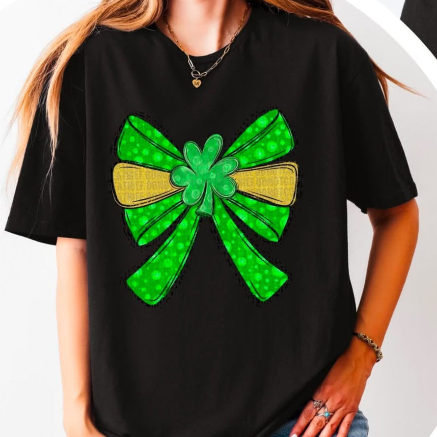 Not Lucky But Blessed (FRONT/BOW ONLY) (SDD) 78943 DTF Transfer