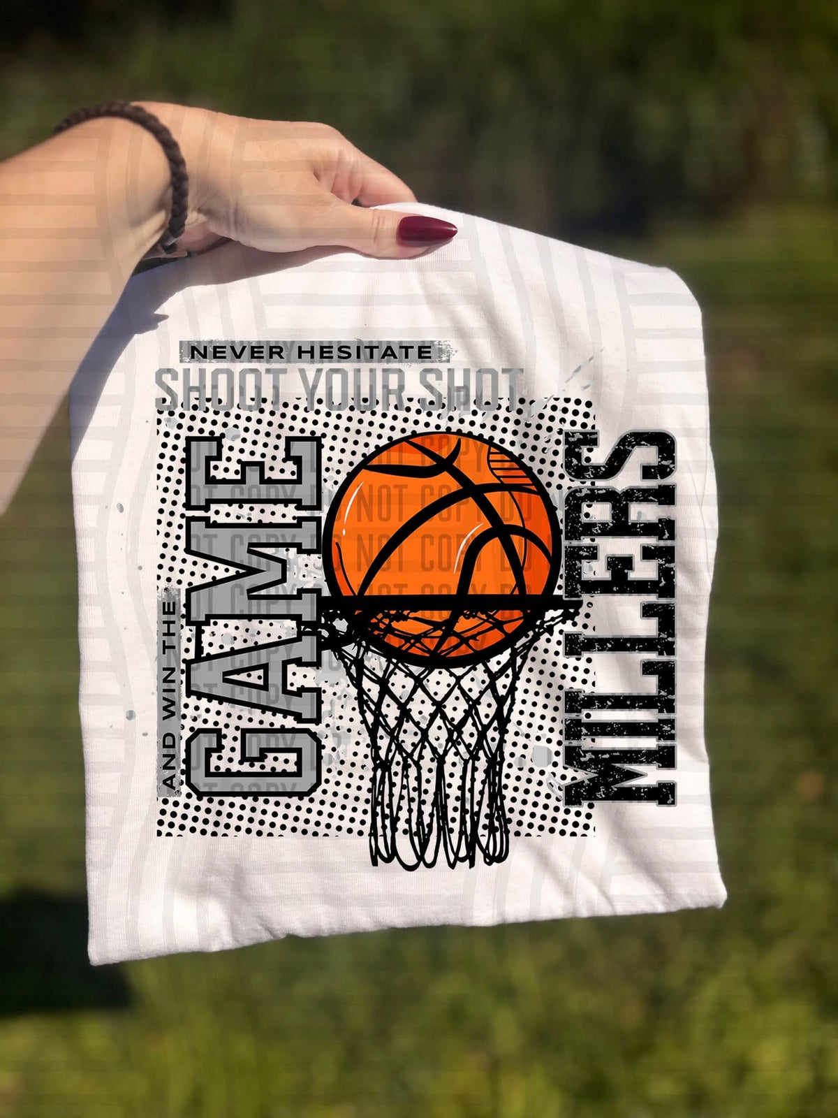 Millers Shoot Your Shot Basketball (Caplinger) DTF Transfers