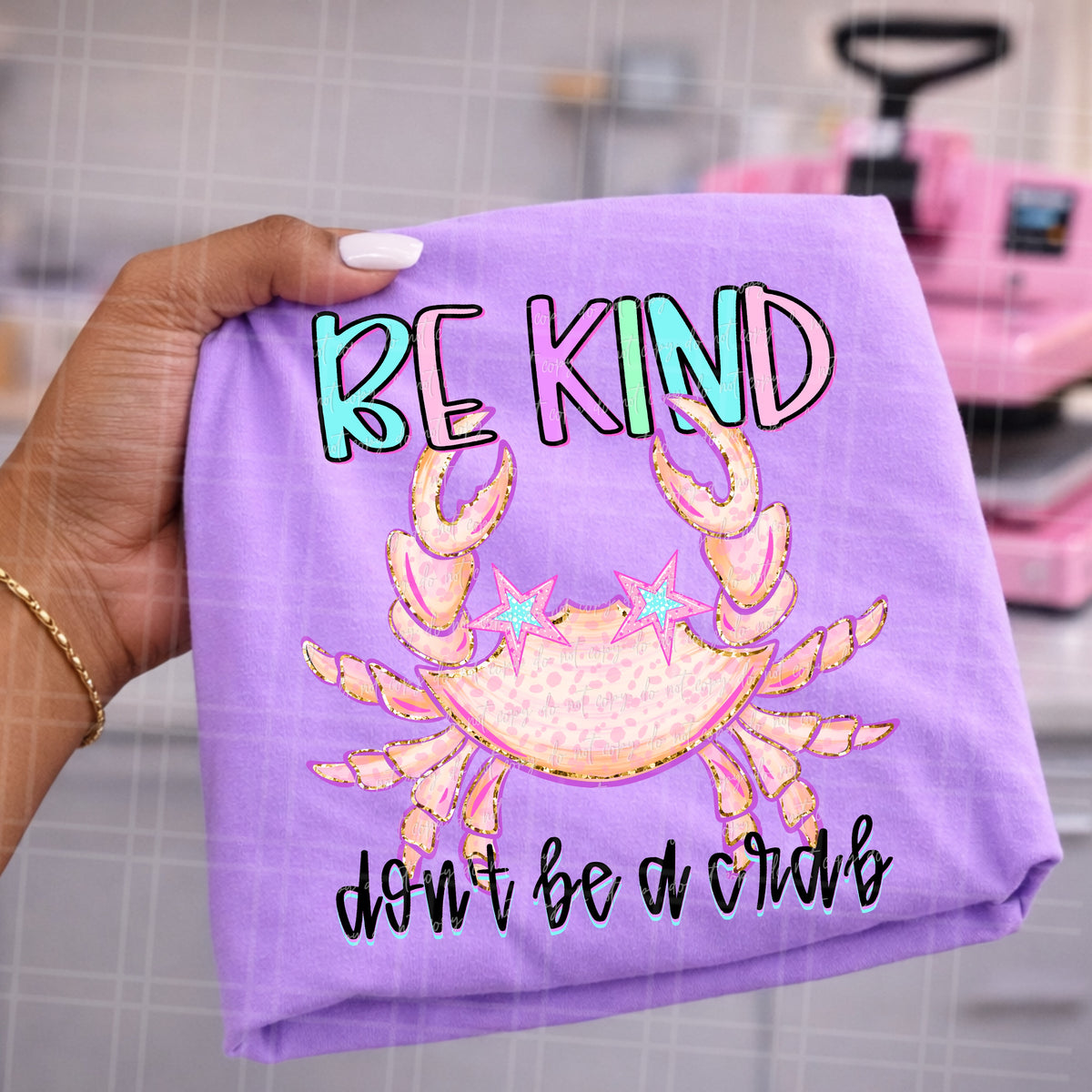 Don't be a crab (Virgo) DTF Transfer