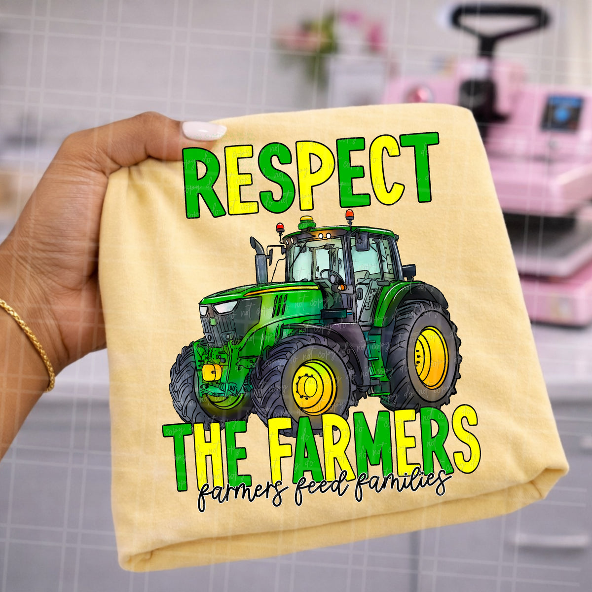 Respect the farmers (AG) DTF Transfer