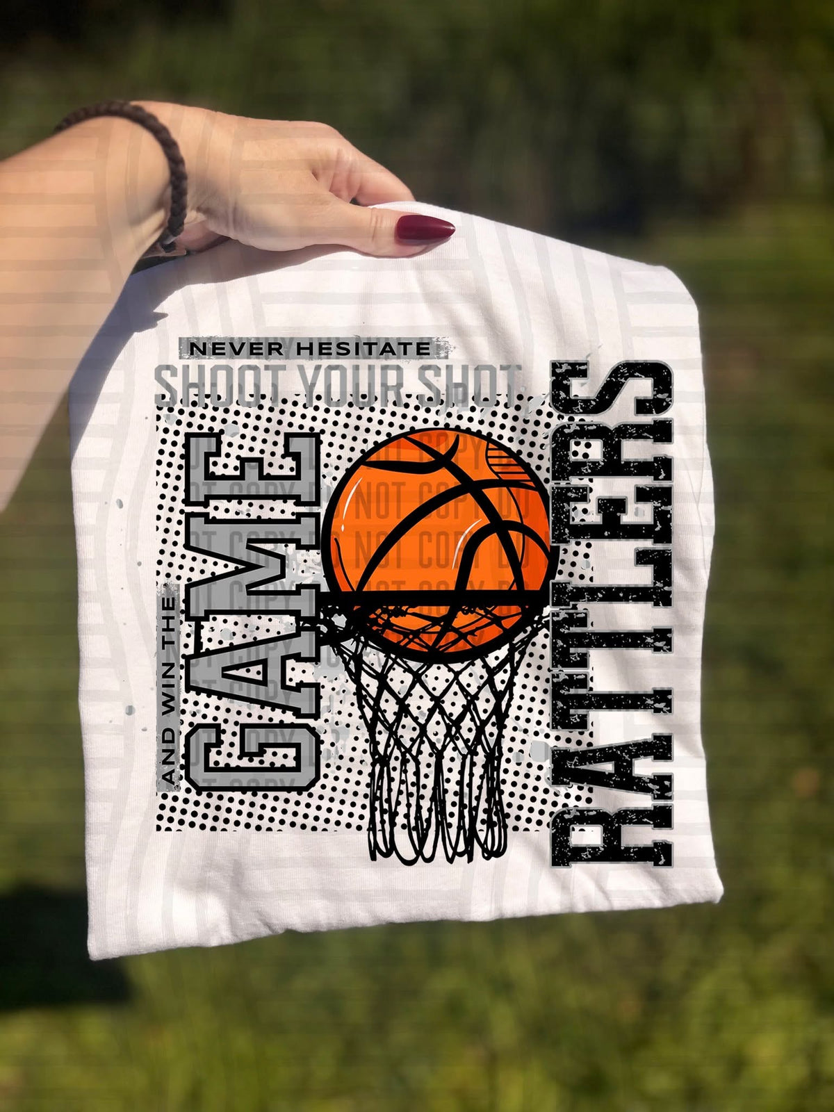Rattlers Shoot Your Shot Basketball (Caplinger) DTF Transfers