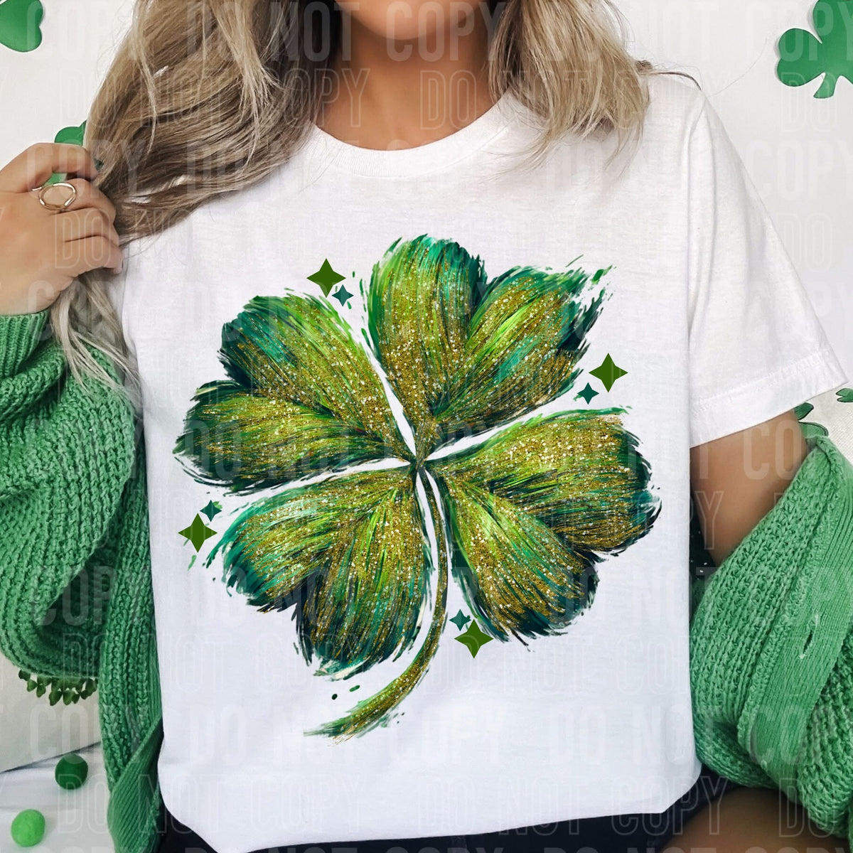 Clover Brush Glitter (SBB) 78972 DTF Transfer