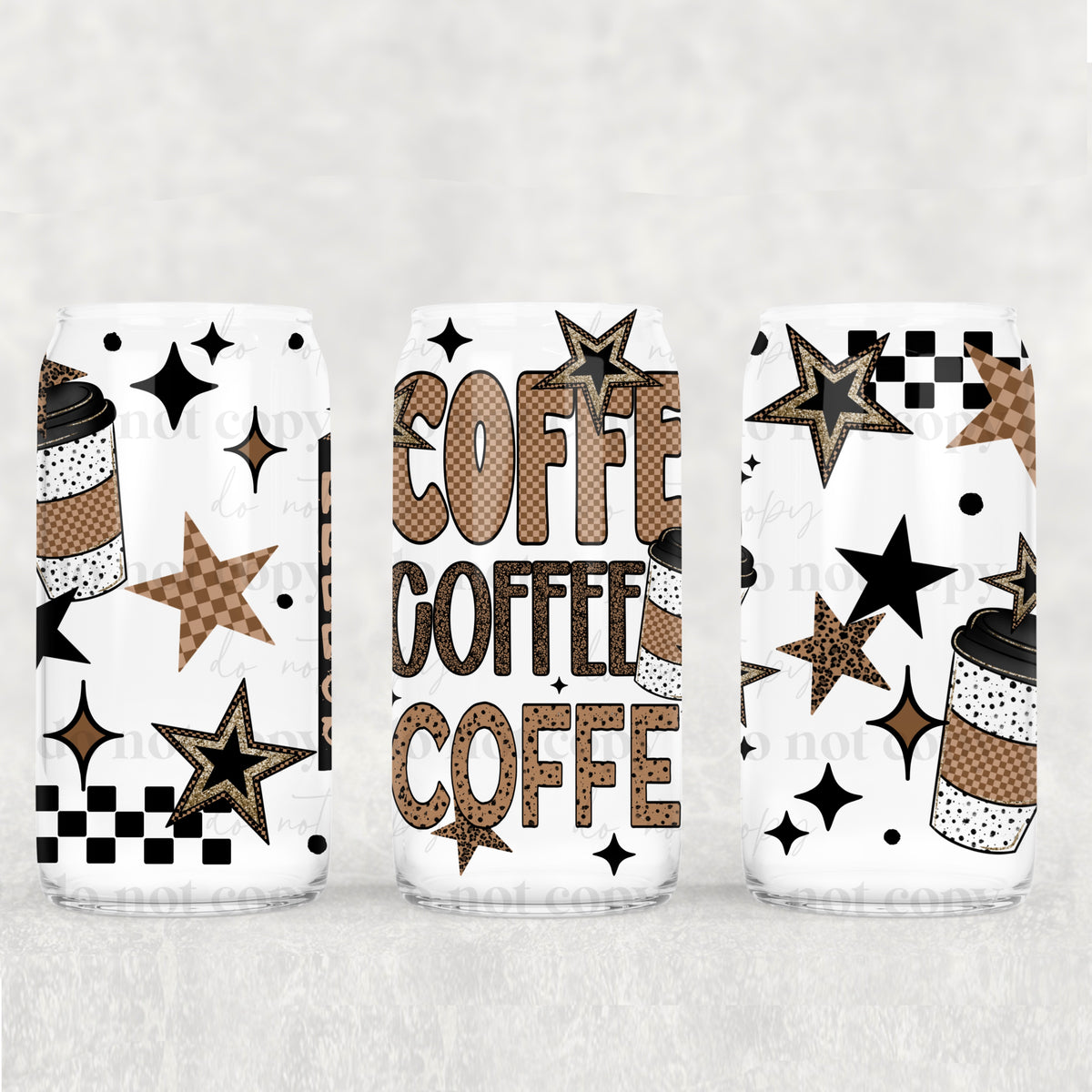 3212 coffee stacked (CSC) UV DTF WRAP