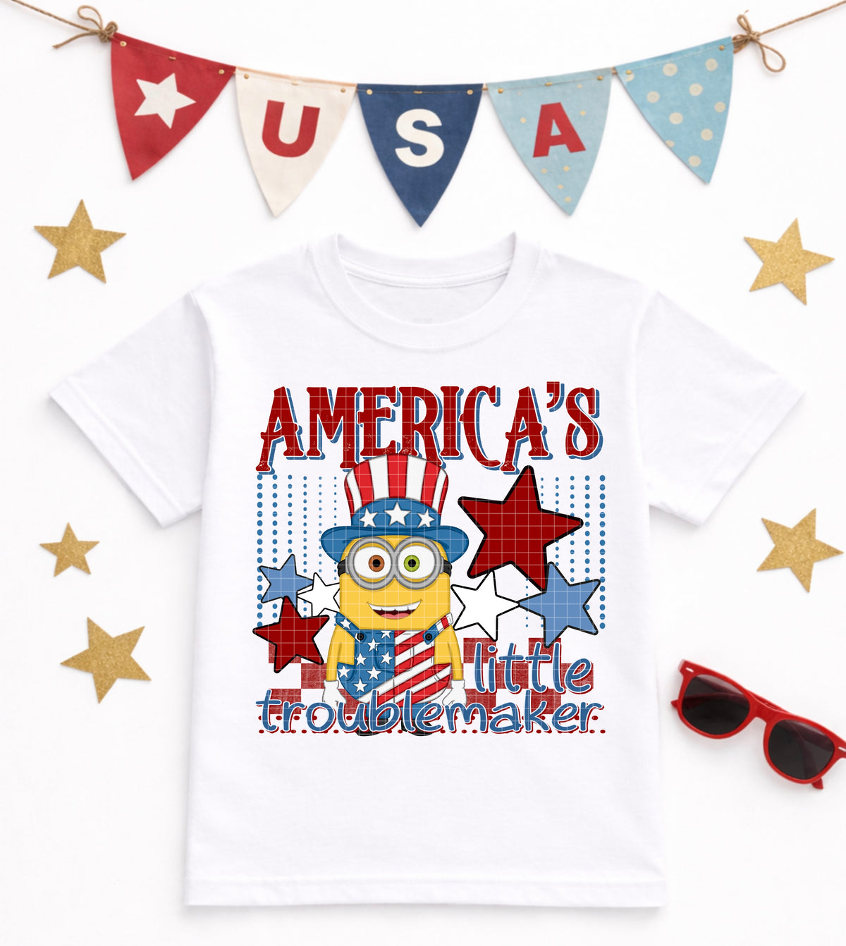America's little troublemaker (DD) DTF Transfer