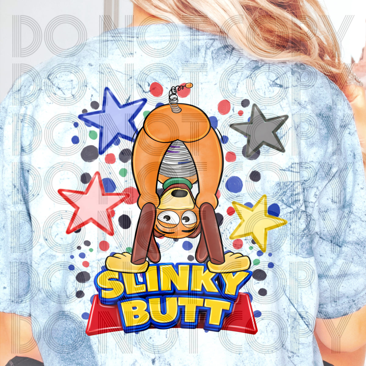 Slinky butt (Renewed) DTF Transfer