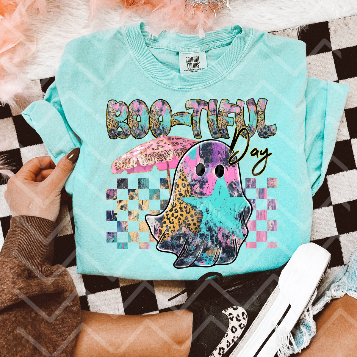 Boo-tiful Day Ghost (Virgo) DTF transfer