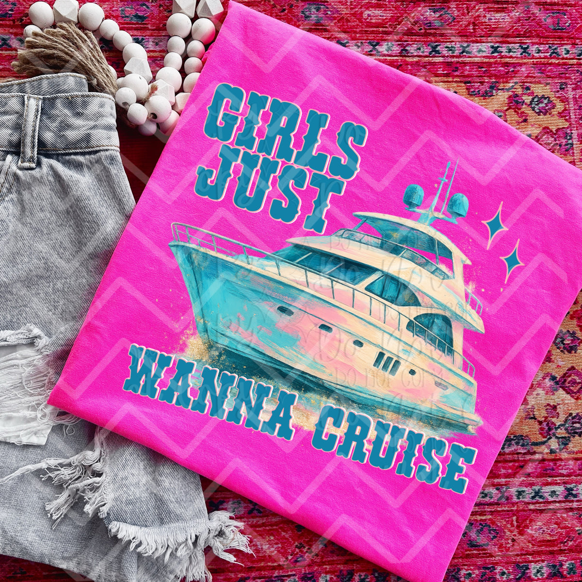 Girls just wanna cruise (Virgo) DTF transfer
