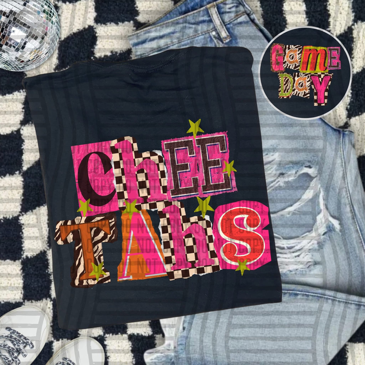 Cheetahs Pink Leopard Color Block (caplinger) DTF Transfer