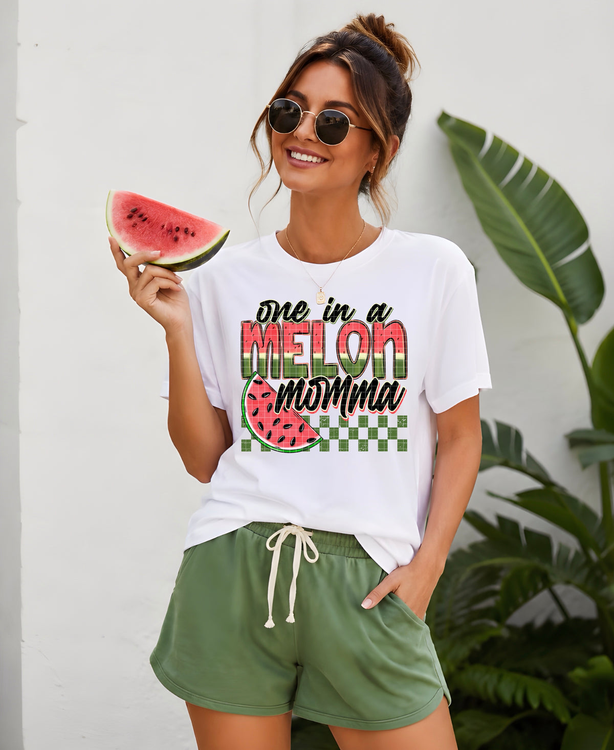 One in a melon momma (DD) DTF Transfer