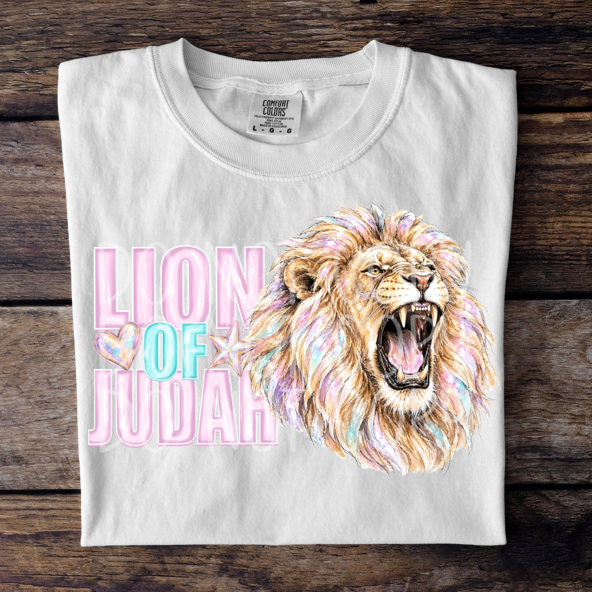 Lion of Judah lion roaring (TDC) DTF Transfer