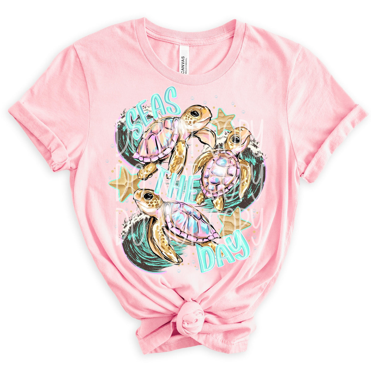 Seas the day turtle trio (TDC) DTF Transfer
