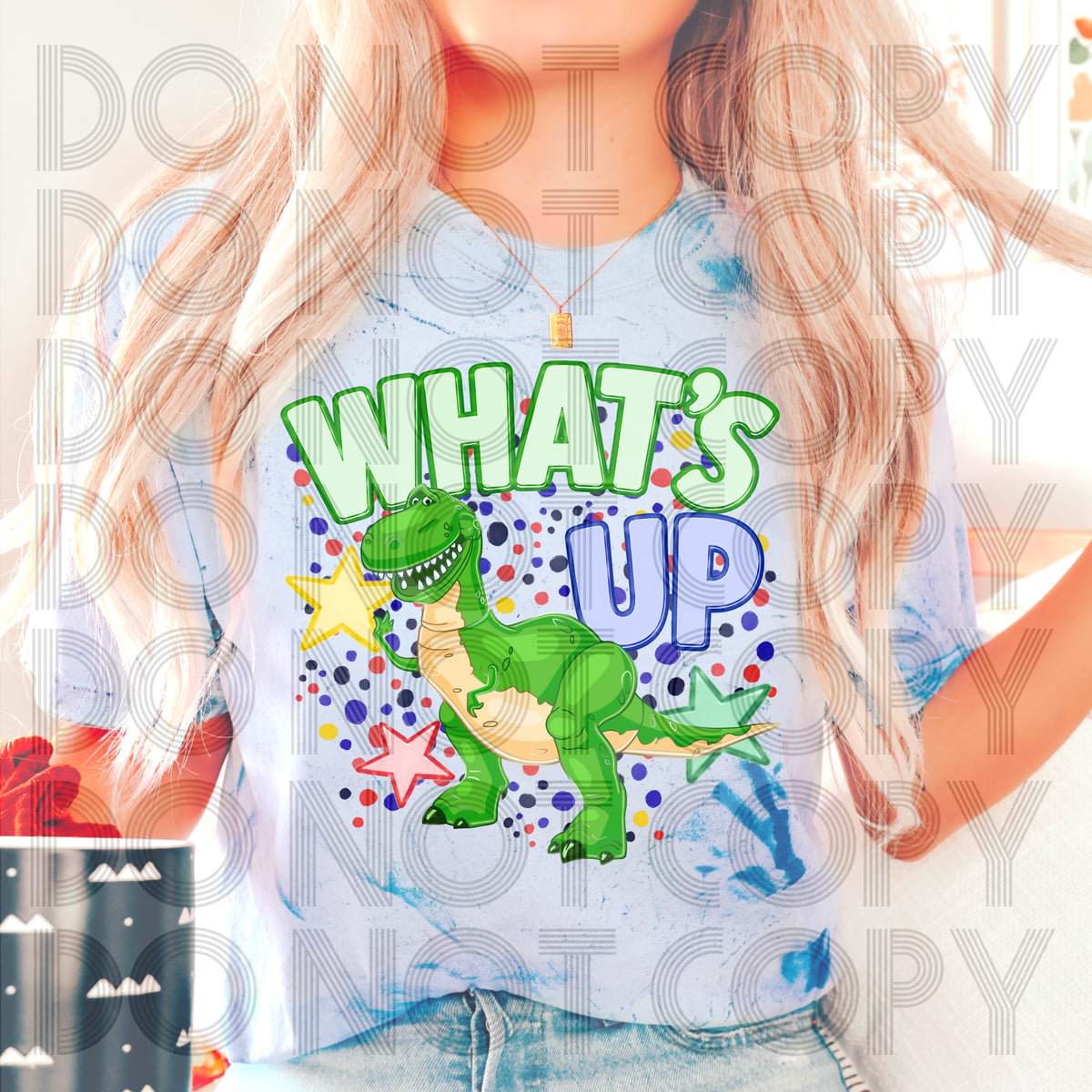 What's up dino (Renewed) DTF Transfer