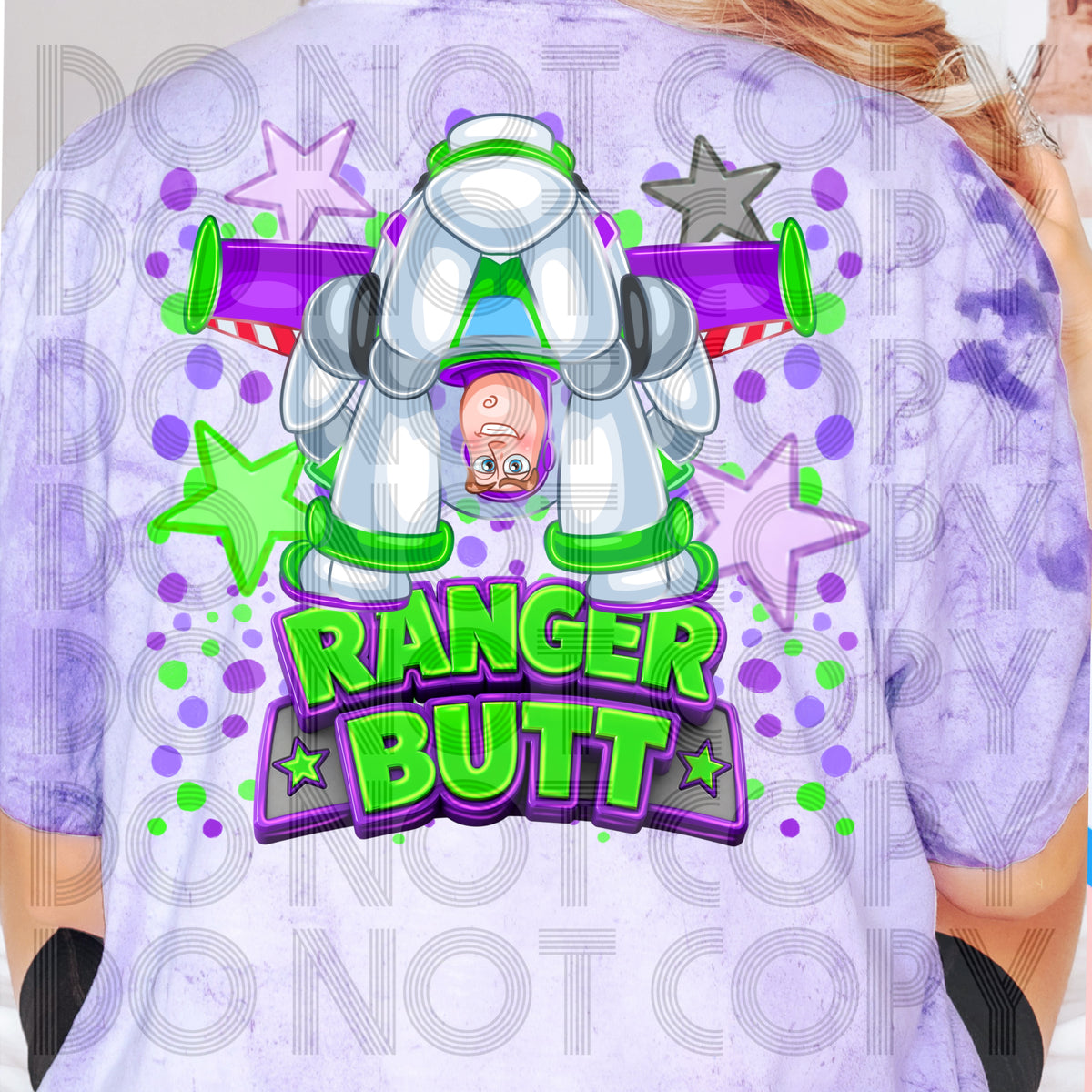 Ranger butt (Renewed) DTF Transfer