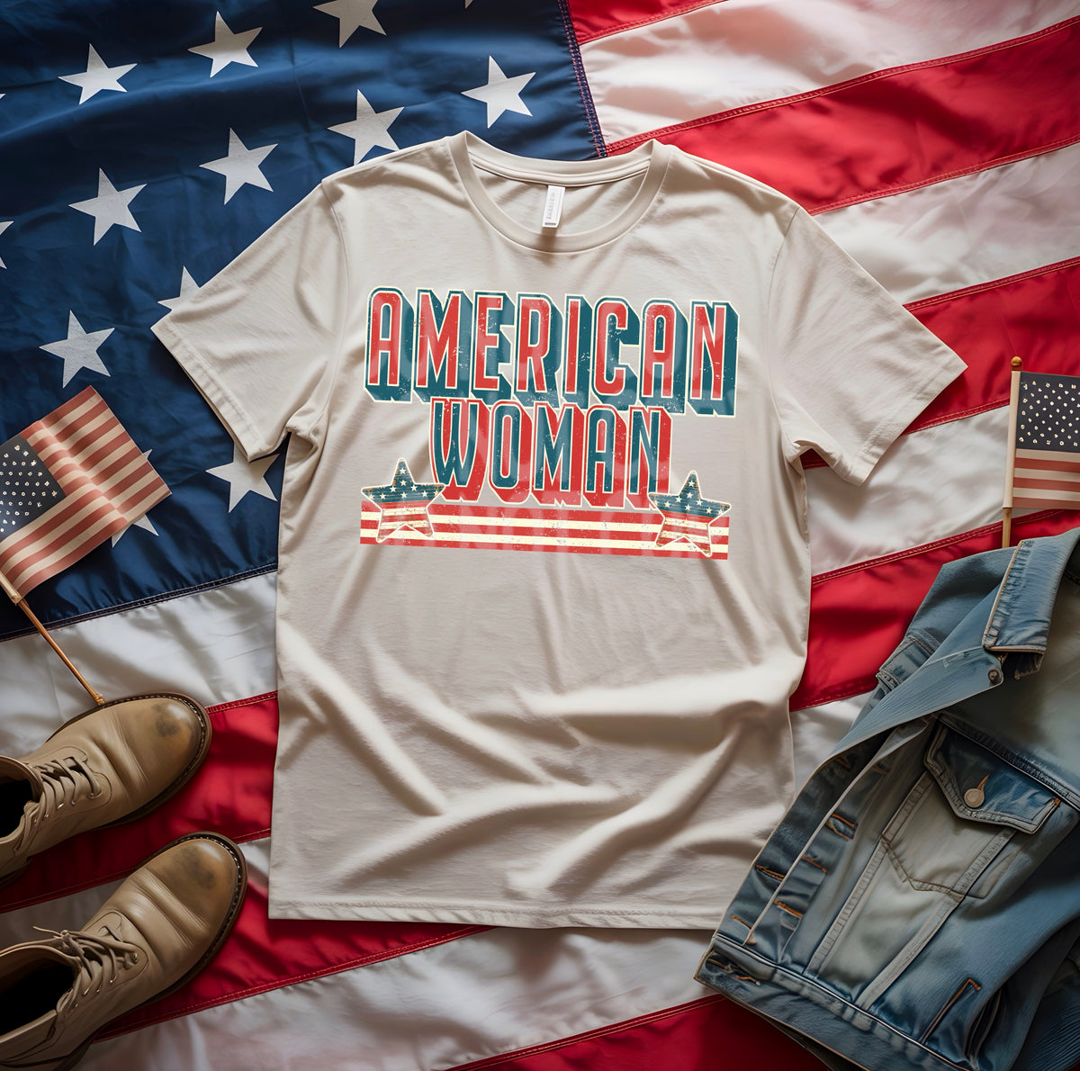 American Woman (DD) 102253 DTF transfer