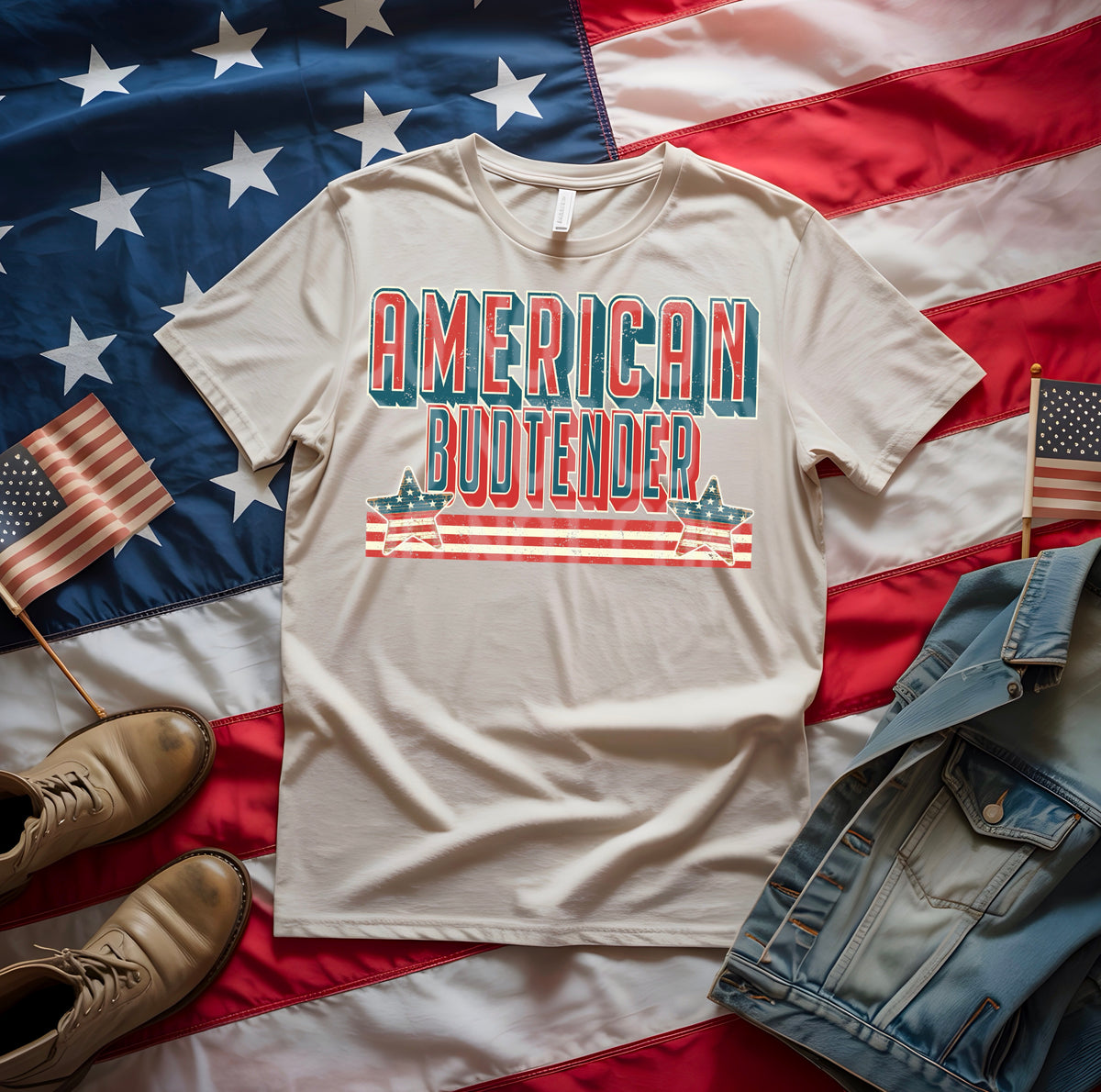 American Budtender (DD) 102259 DTF transfer