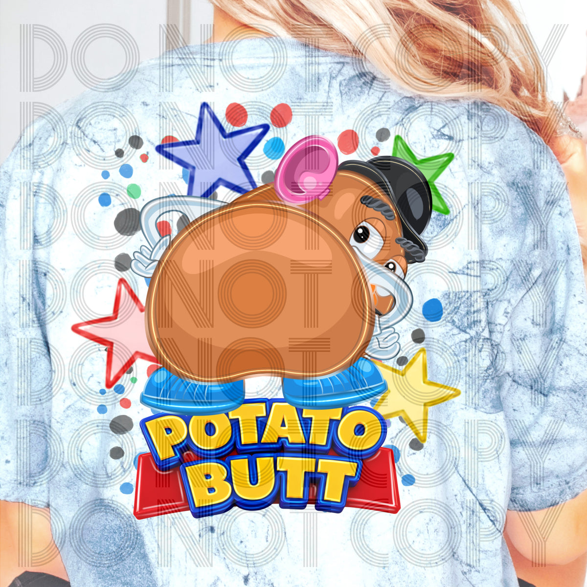 Potato butt (Renewed) DTF Transfer