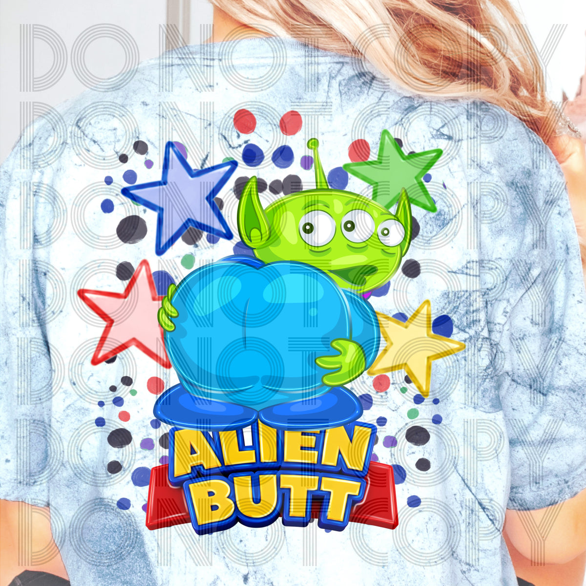 Alien butt (Renewed) DTF Transfer