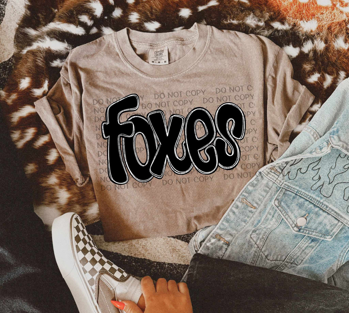 Foxes (SWD) 83011 DTF Transfer