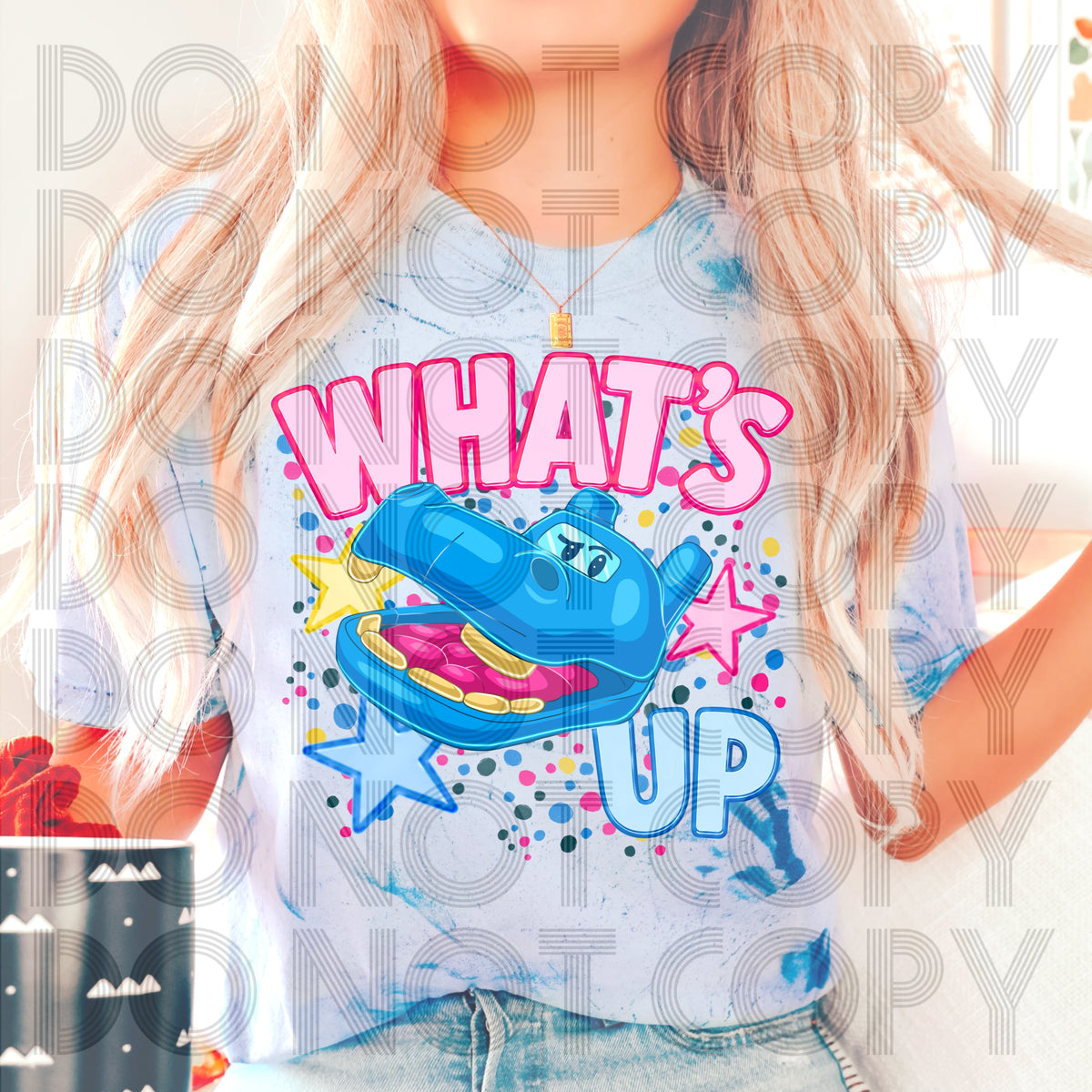 What's up hippo (Renewed) DTF Transfer