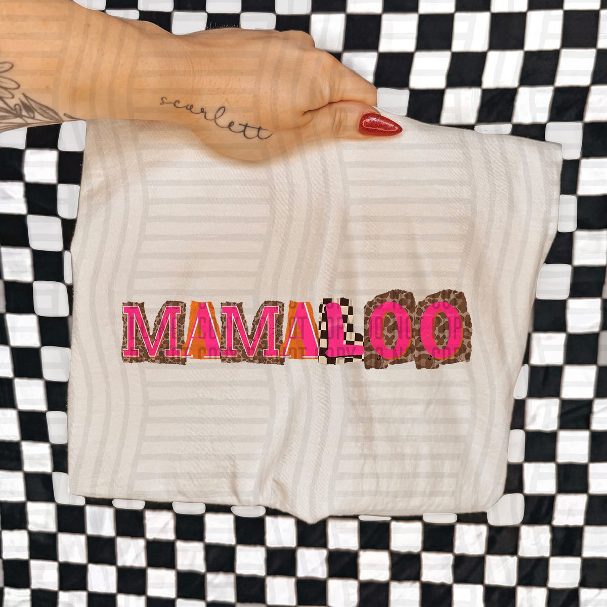 Mamaloo Leopard Color Block (Caplinger) DTF Transfer