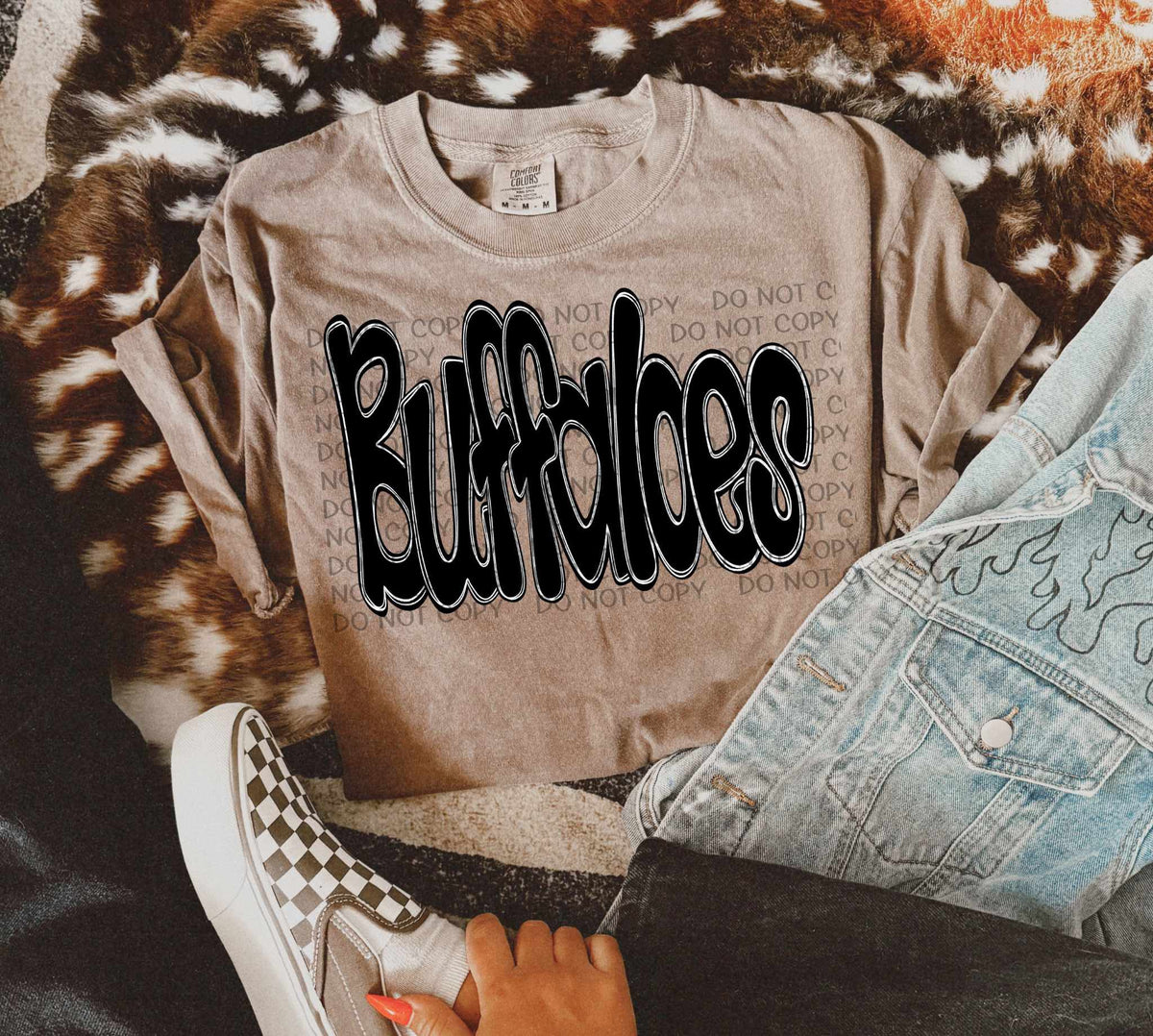 Buffaloes (SWD) 83048 DTF Transfer