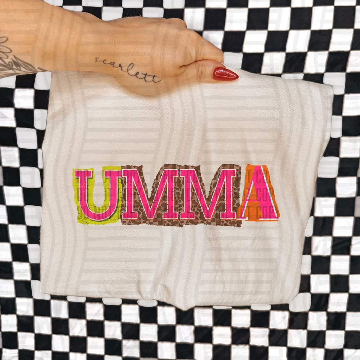 Umma Leopard Color Block (Caplinger) DTF Transfer