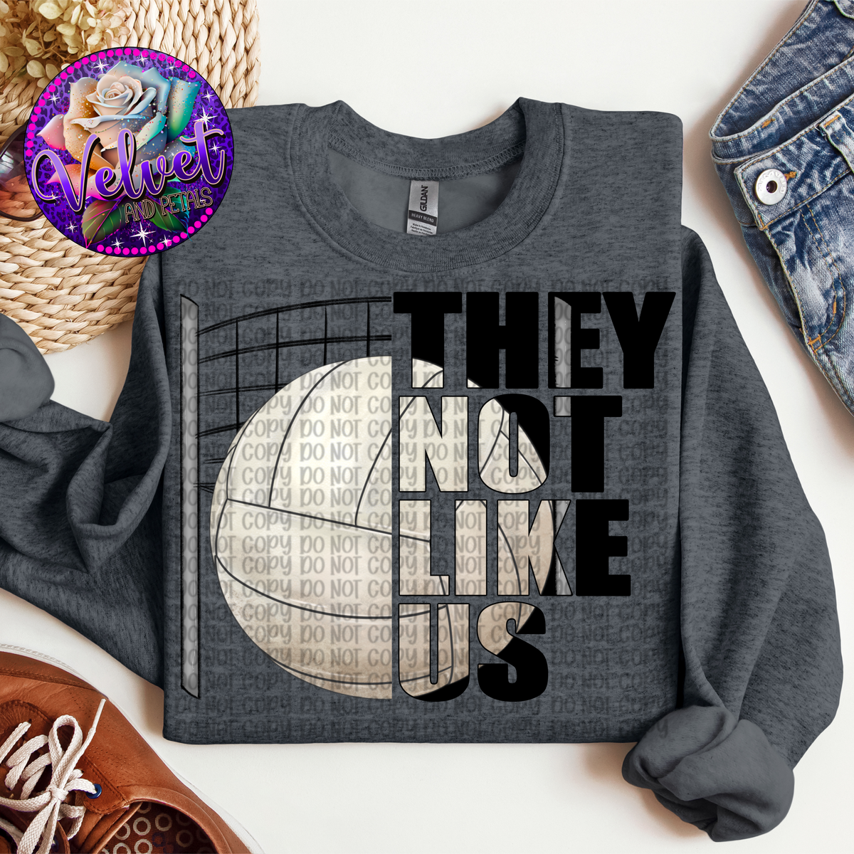 They not like us Volleyball (VP) 102820 DTF transfer
