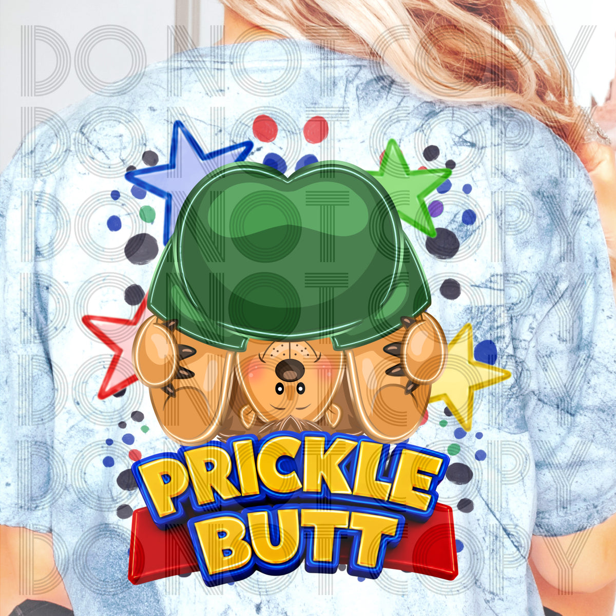 Porcupine butt (Renewed) DTF Transfer