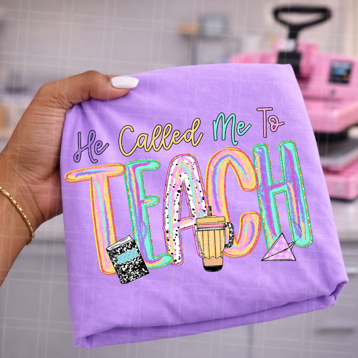 He called me to teach (Virgo) DTF Transfer