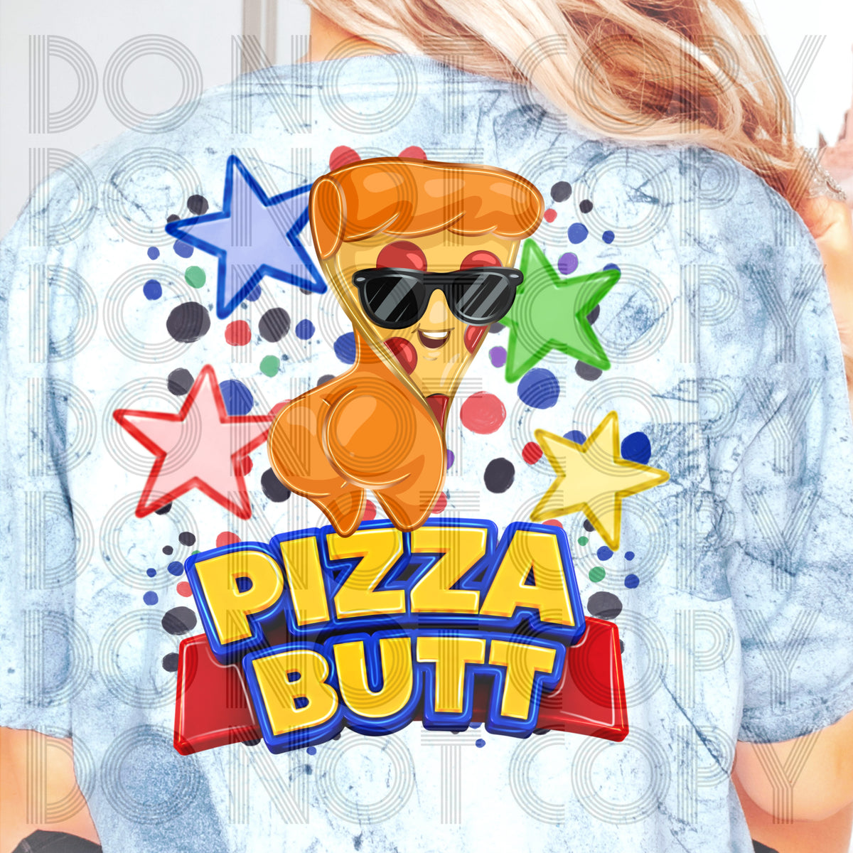 Pizza butt (Renewed) DTF Transfer