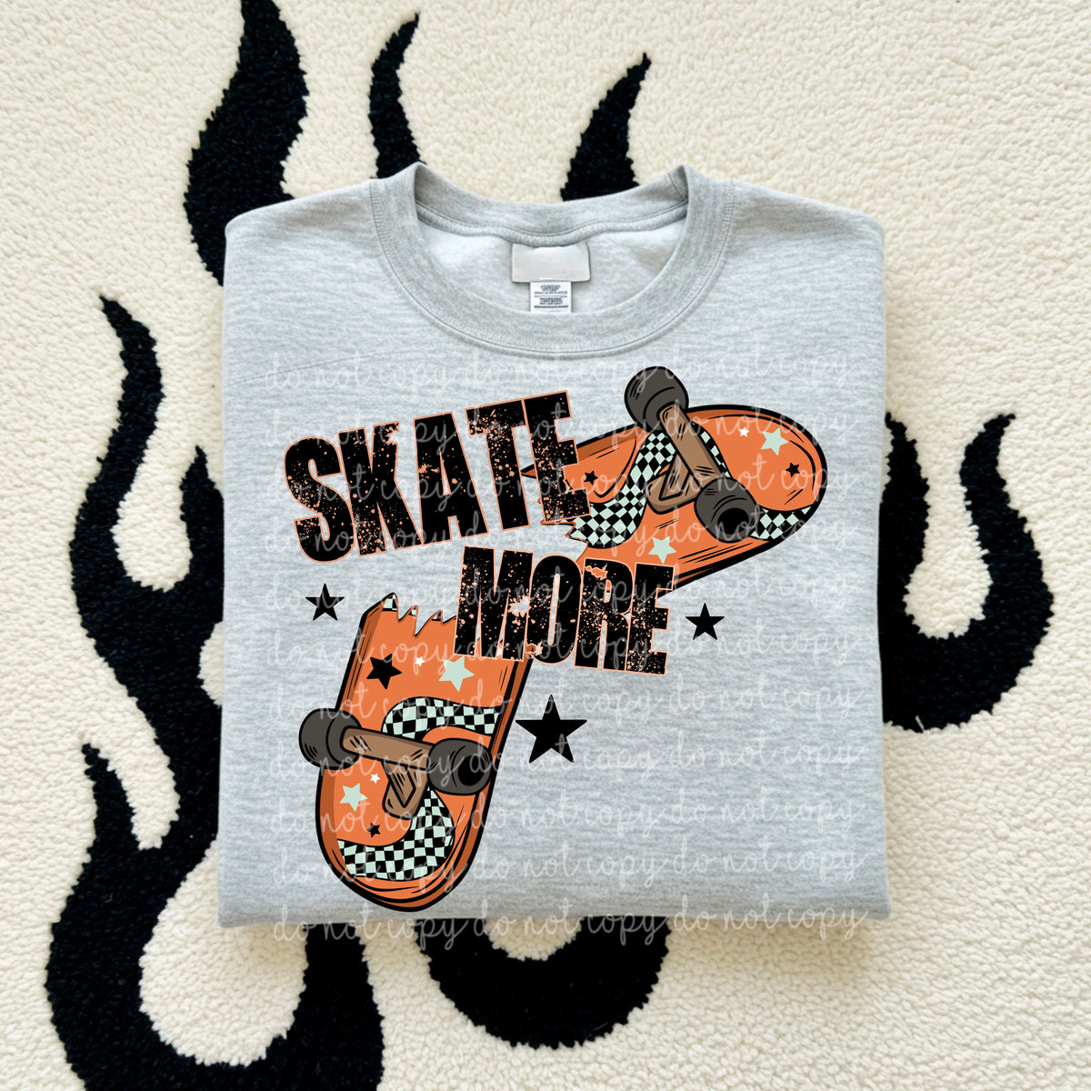 Skate more (MMD) DTF transfer