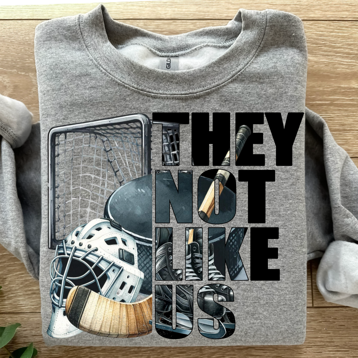 They not like us Hockey (VP) 102824 DTF transfer