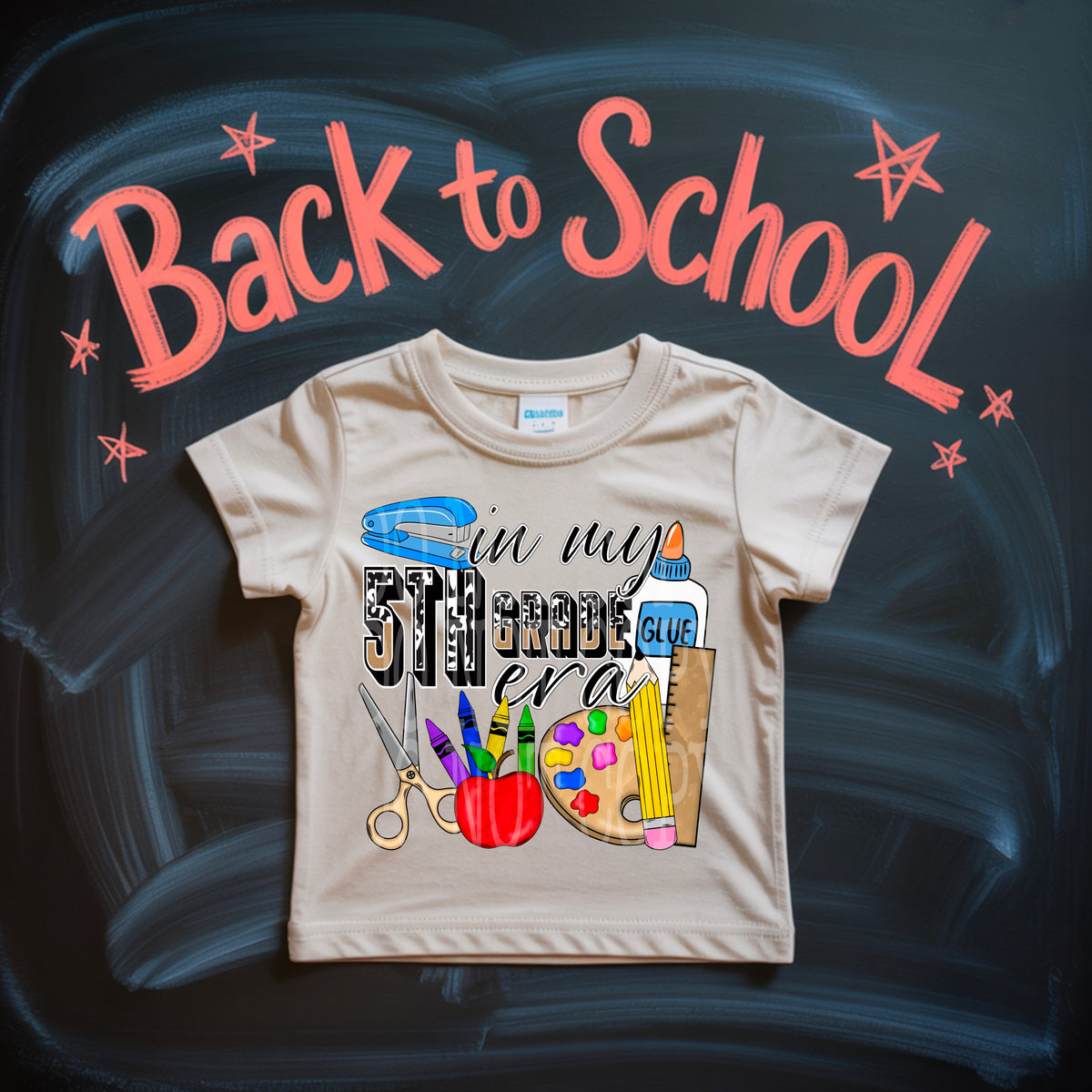 In my 4th grade era (DD) 106940 DTF transfer