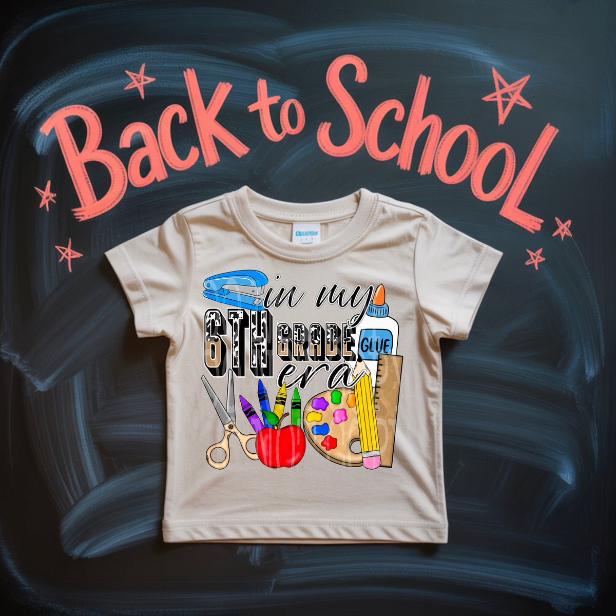 In my 6th grade era (DD) 106942 DTF transfer