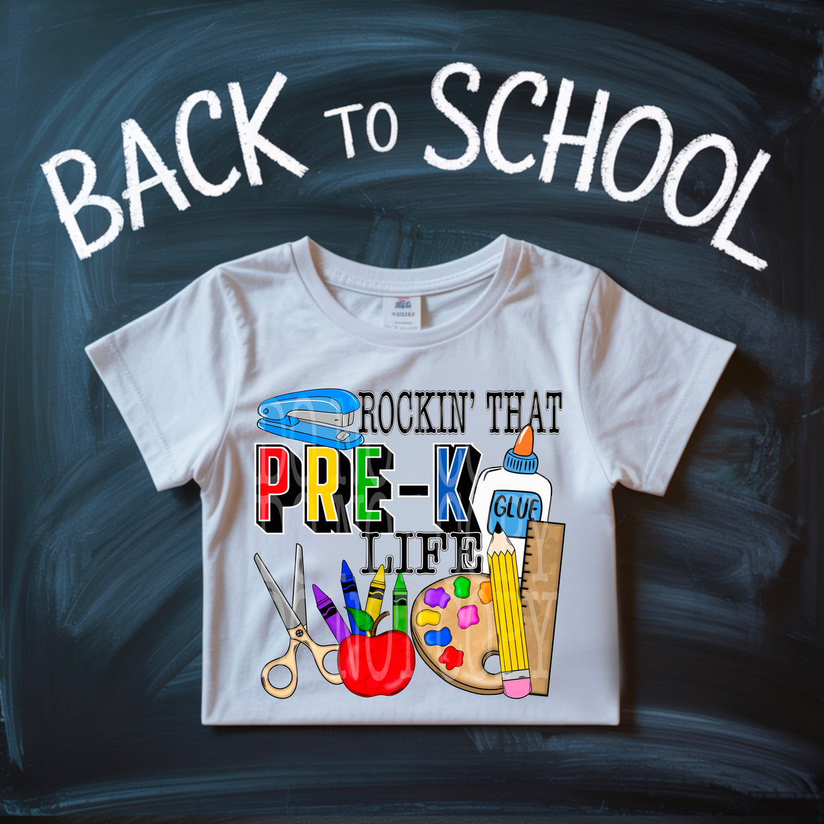 Rockin' that pre-k life (DD) 106944 DTF transfer