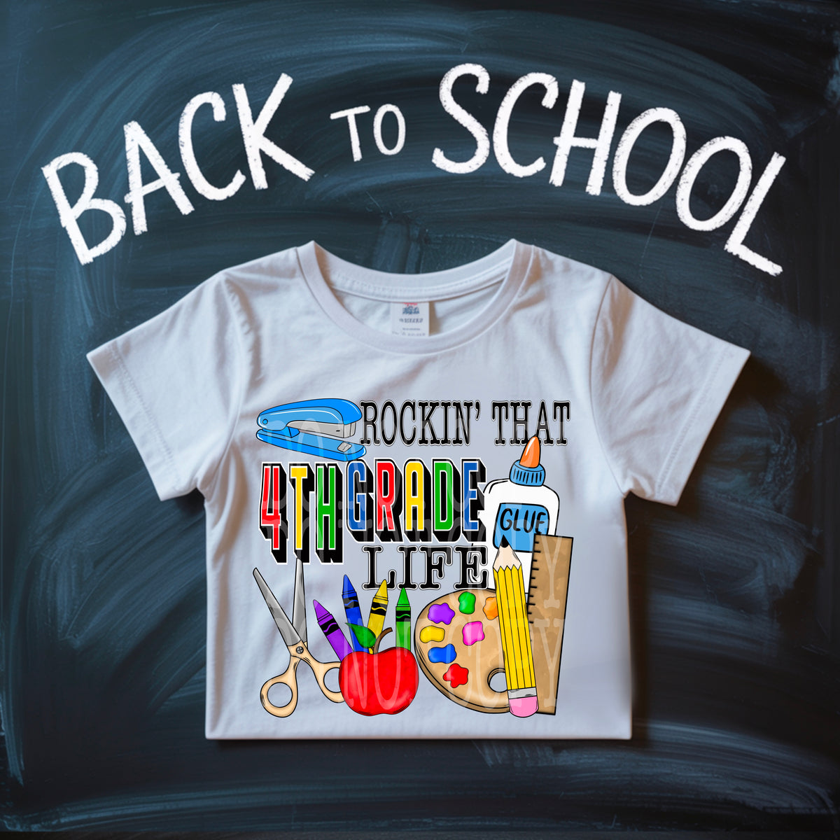 Rockin' that 4th grade life (DD) 106948 DTF transfer