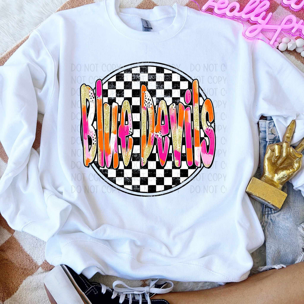 Blue Devils (SWD) 83135 DTF Transfer