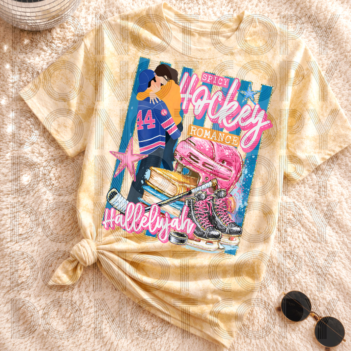 Spicy hockey romance (Renewed) DTF Transfer