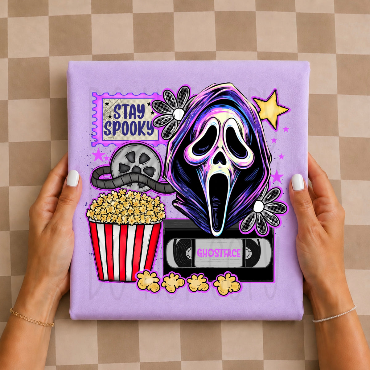 GF popcorn collage (TDC) DTF Transfer