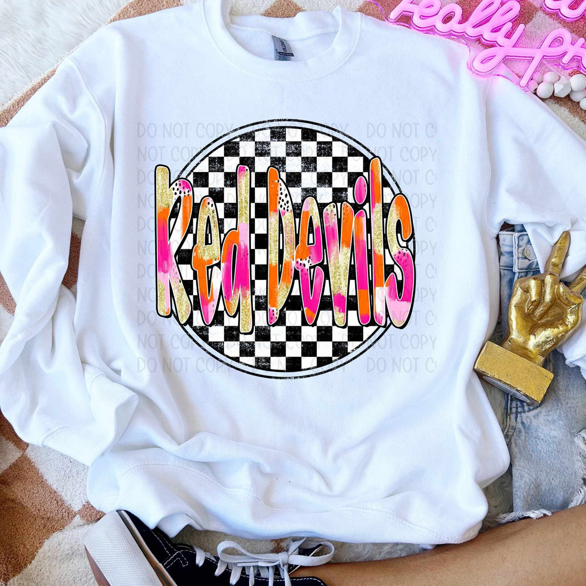 Red Devils (SWD) 83189 DTF Transfer