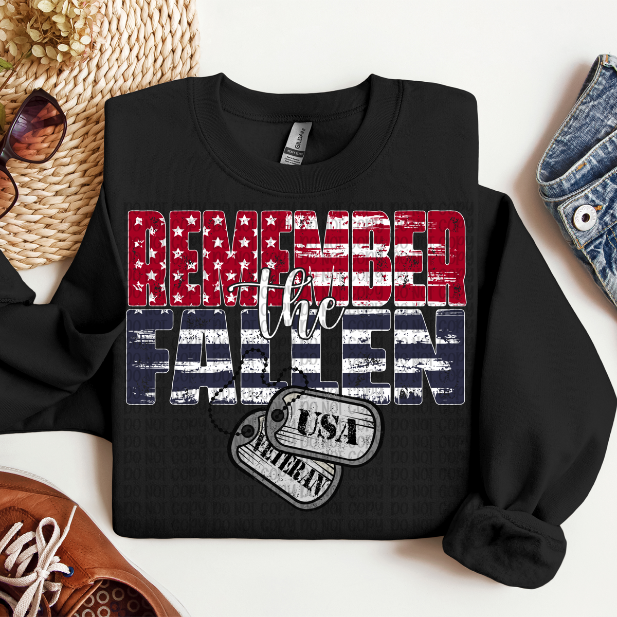 Remember the Fallen (VP) 102707 DTF transfer