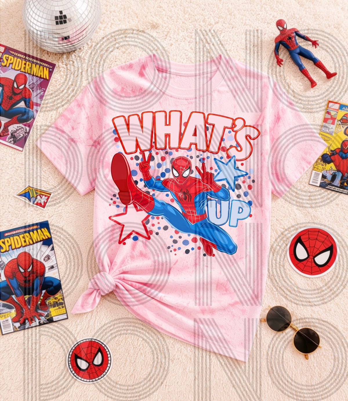 What's up spidey (Renewed) DTF Transfer
