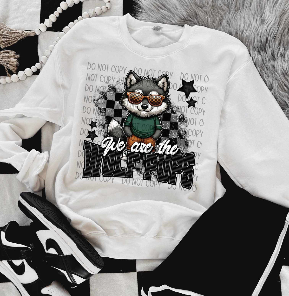 We Are The Wolf Pups (SWD) 83274  DTF Transfer