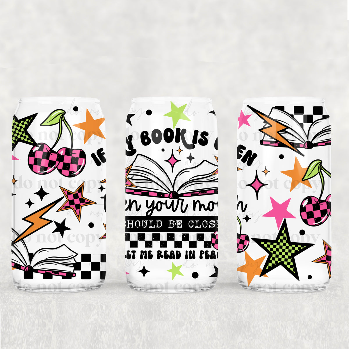 if my book is open 3947 (CSC) UV DTF WRAP
