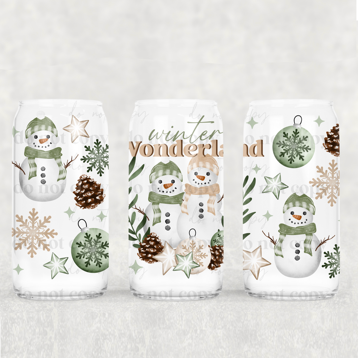 winter wonderland 3997 (CSC) UV DTF WRAP