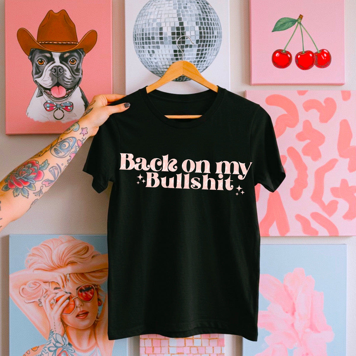 Back on my bullshit WHITE (MMD) DTF transfer