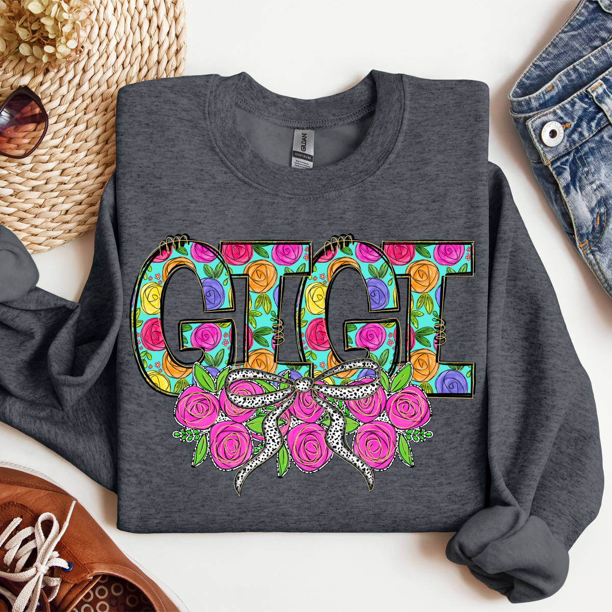 Gigi Floral (VP) 102947 DTF transfer