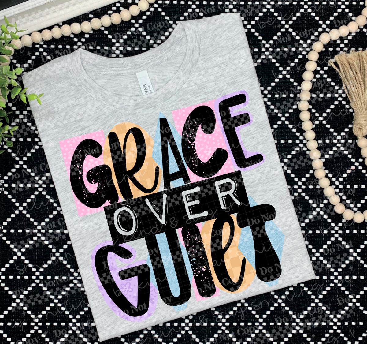Grace over guilt (CMLD) dtf transfer